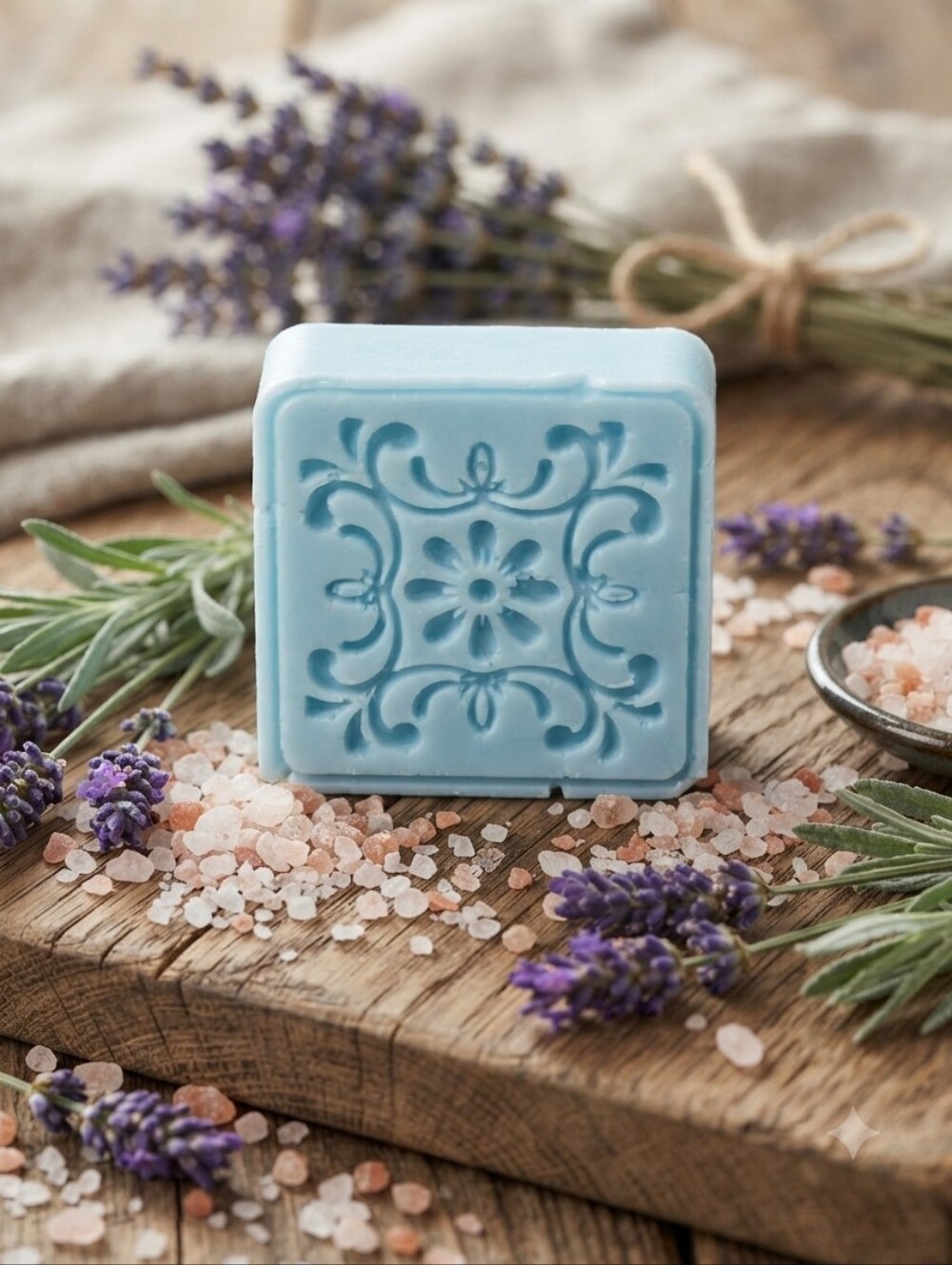 Artisan Blue Mediterranean Spa Goats Milk Soap Bar 4.6 Oz - Luxury Home Accents